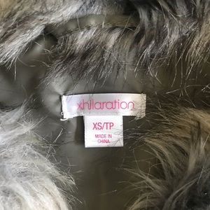 Xhilaration Jackets & Coats - Faux Fur Sleeveless Coat Xhilaration Jackets & Coats - Faux Fur Sleeveless Coat